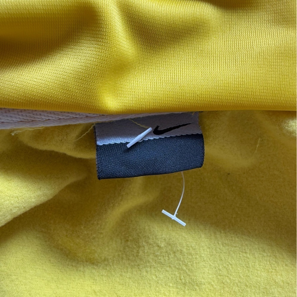 Nike Jacket Soccer Brazil World cup official Men S Yellow removable hoodie - Picture 13 of 16